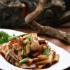 籮籮酸湯魚火鍋-野筒筍炒臘肉