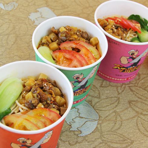 吃漫畫(huà)去—大力杯面