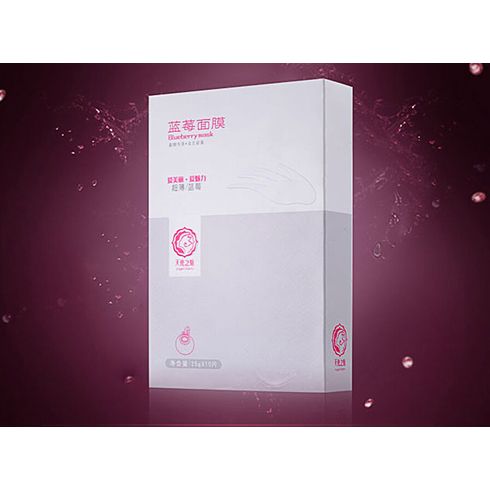 黛萊美天使面膜產品-超薄藍莓面膜