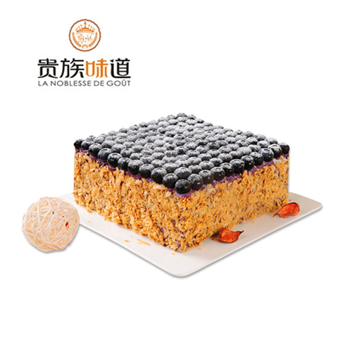 貴族味道法式烘焙館-藍莓拿破侖蛋糕