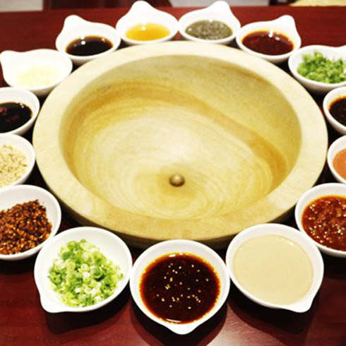 新時(shí)器石鍋魚(yú)餐桌