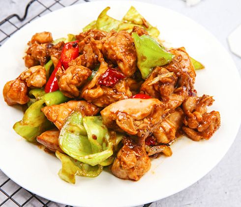 瓦罐香沸小吃快餐-青椒雞肉套餐